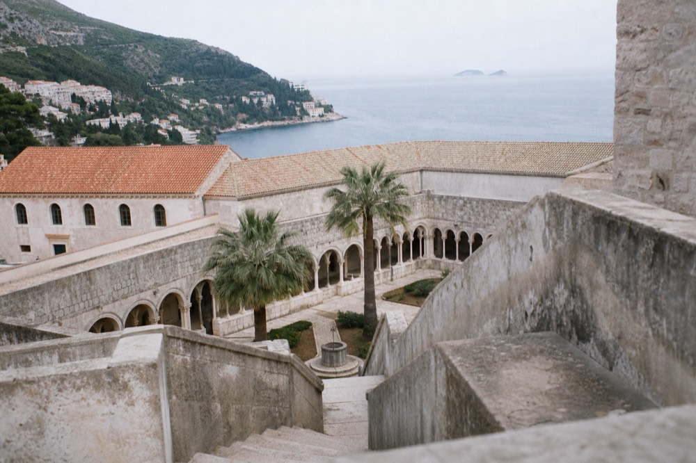 Cloister of the Franciscan Monastery in Dubrovnik